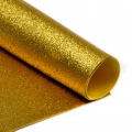 Фоамиран глиттерный золото (10 шт) арт.MG.GLIT.H032